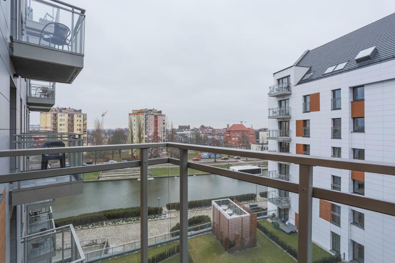 Apartament Z Widokiem Na Rzeke Gdansk Stare Miasto Buitenkant foto